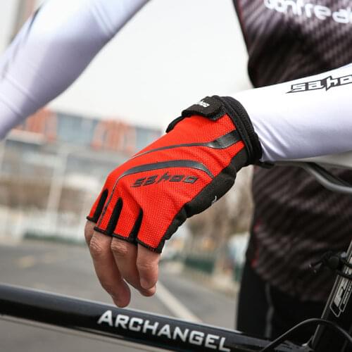 Breathable Mountain Road Cycling Gloves GEL Anti-slip Motorcycle Bike Gloves Anti-shock Half Finger Motorcycle Bicycle Gloves