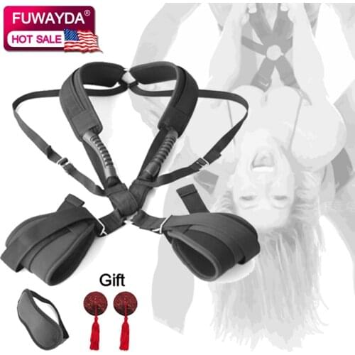 Hammock Flying Swing Anti-gravity Couple Sport Tool Exercises Device Home Hanging Belt