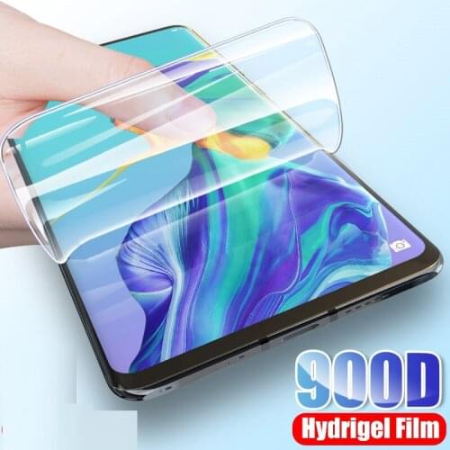 900D Cover Screen Protector Hydrogel film For Huawei P40 P30 P20 Mate 20 Pro Protective Film For Honor 9X 8X 10 20 30 Pro