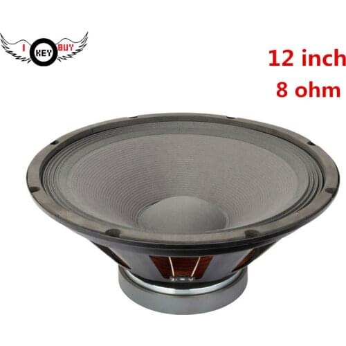 I KEY BUY 12inch 1500W 8Ohm 140mm Magnet PA Woofer Cloth Edge Conference Multifunctional Hall Low-frequency Professional Speaker