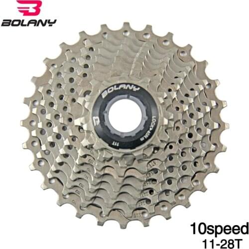 BOLANY 10 Speed Cassette Road 11-28T Bicycle Freewheel Steel Bike Flywheel Compatible For Sram Bike Parts