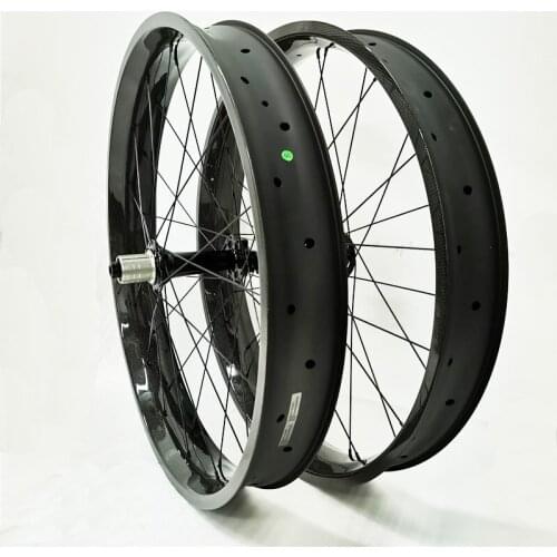 New Guider 26ER Fat Bike Carbon Wheelset 32 Holes Strong Snow Bike Beach Bicycle carbon wheelset