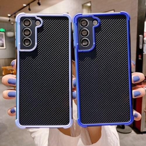 LOVECOM Luxury Camera Protection Phone Case For Samsung A52 A72 A32 A12 A42 S21 S20 Plus Note 20 Ultra Silicone Shockproof Cover