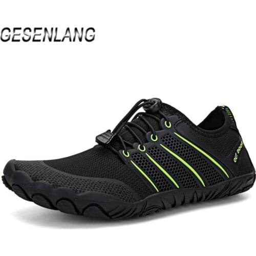 2021 Mens Beach Outdoor Water Shoes Summer Sea Surfing Fishing Wading Quick Dry Lightweight Soft Plus Size Male Aqua Sneakers