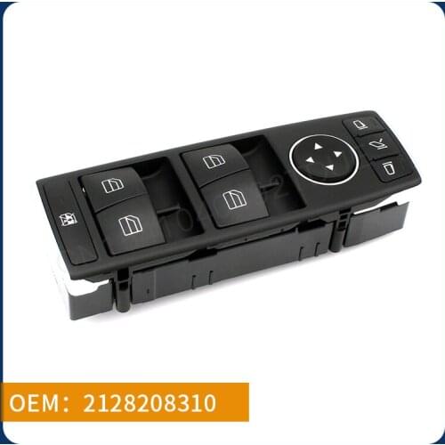 OEM 2128208310 It is suitable for Mercedes-Benz W204/W212/X204/W204/S204/A207/C207 left front lifter switch