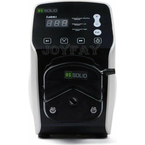 U.S. Solid Industrial Peristaltic Water Pump Intelligent Type LabM3 YZ1515x 0.035-1330 ml/min LED Screen