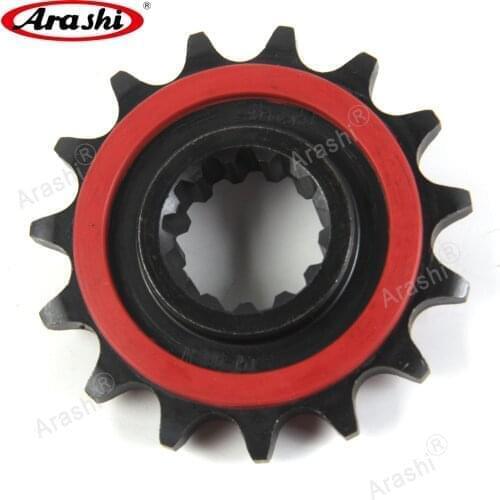 Arashi 15T / 525 Rubber Cushioned Motorcycle Chain Front Sprocket For HONDA CBR650F / FA 2014 2015 2016 2017 2018 CBR 650 F