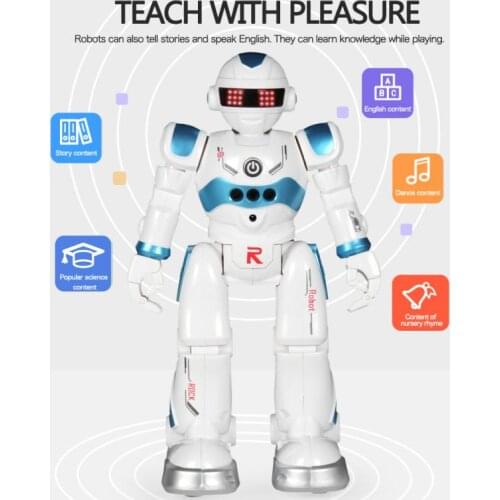 Childrens Remote Control Robot Toy Talking Dancing Robots For Kids Control Robotic Funny Gift With Infrared Controller Kids Toy