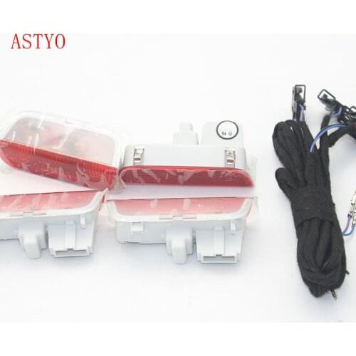 ASTYO Car Door Warning Light For VW Golf 5 6 Jetta MK5 MK6 CC Tiguan Passat B6 B7 with cable