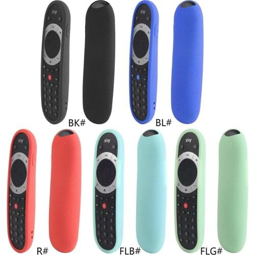 Remote Control Case TV Controller Silicone Cover Shockproof Protective Washable Skin for SKY Q Touch Edition