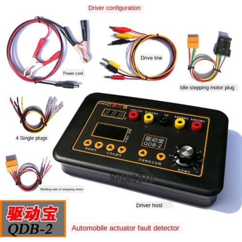 Automotive Actuator Failure Tester Car Ignition Coil Injector Solenoid Valve Idling Stepper Motor Instrument Motor Fault Detecto