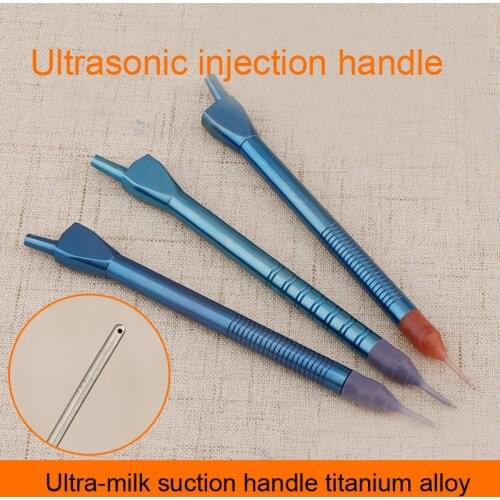 Titanium Ultra Microemulsion Sucking Handle uitrasonic injection handle Washing Handle Tool Microscopic Ophthalmic Instruments