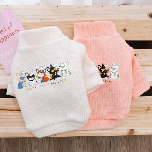 Winter Dog Turtleneck Sweater Pets Warm Clothes for Small Medium Dogs Costumes Puppy Jacket Teddy Coat Yorkies Ropa Para Perro