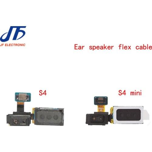 10pcs/lot Flex Ear Speaker for Samsung Galaxy S4 I9500 I9505 / s4 mini i9190 Earpiece Earphone with light sensor flex Ribbon