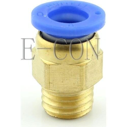 10 Pcs Air Pneumatic Quick Release Connector M12*1.75 Threaded metric 8mm Tube