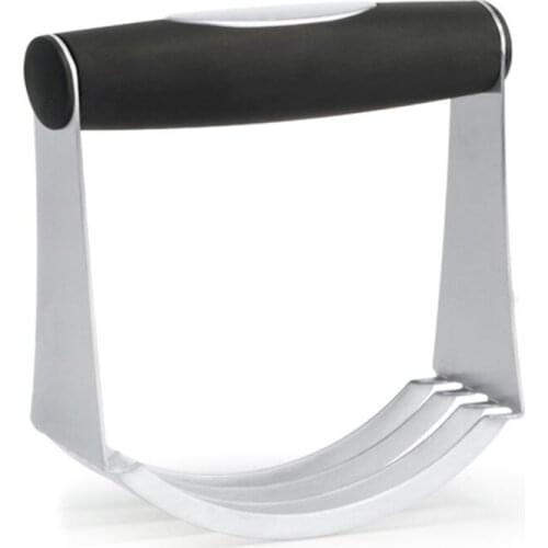 4pcs/set Stainless Steel Dough Pastry Cutter Blender Rolling Pin for Pizza Pasta R7RC