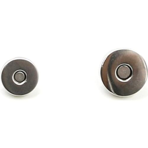 5pcs/Lot Practical Bags Magnetic Buttons Metal Snap Fasteners Handcraft Garment Magnet Buttons DIY Accessories 14/18mm