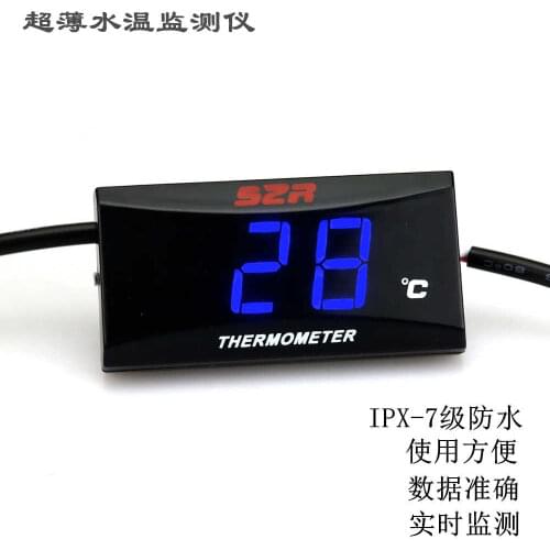 For Cfmoto Motorcycle Water Temperature Measuring Instrument Water Tank Temperature Detector Refitted Water Temperature Gauge