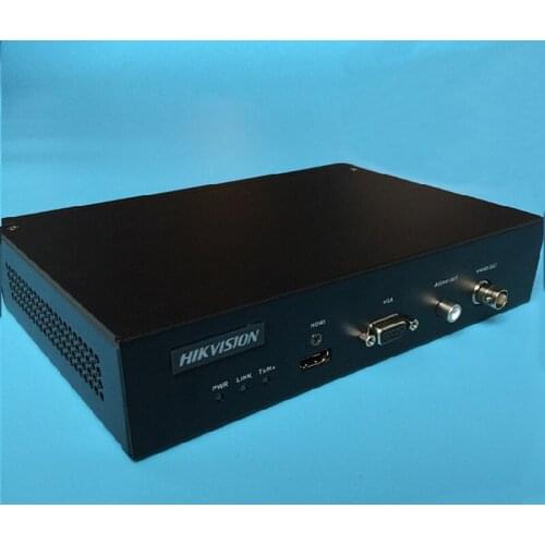 DS-6901UD single-channel H.265 HD decoder, supports HDMI, VGA, BNC three output interfaces, supports H.265, H.264, MPEG4