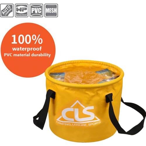 10L Car Sink Bowl Car Wash Bag Portable Bucket Outdoor Travel Folding Water Bucket Multifunction Folding Washbasin Bucket