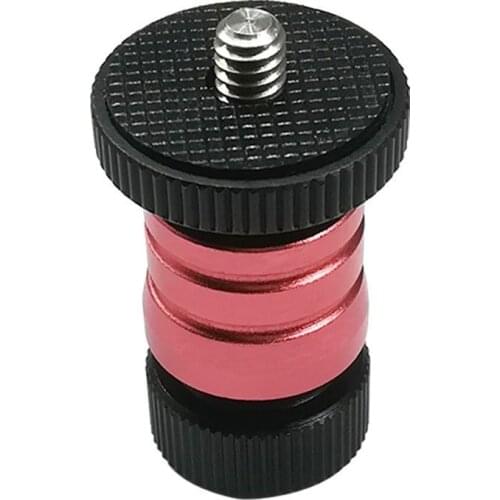 Tripod Head Field Monitor Quick Release Plate for LCD Monitor Magic Arm LED Light Camera Camcorder Rig 1/4-inch Hole Ball Head