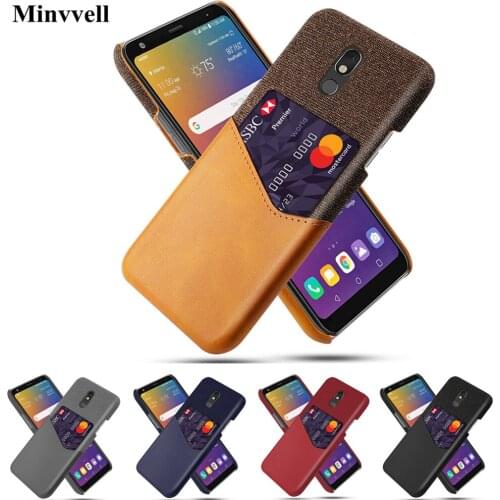 Leather Card Holder Phone Case For LG V30 S V50 ThinQ K50 K40 K20 Q60 G8S Phone Cover For LG Q8 ThinQ Aristo2 Stylo 5 Fundas