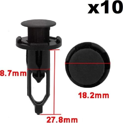 FOR TOYOTA BUMPER RETAINING CLIPS / GRILLE FASTENER x10 OE 52161-20010