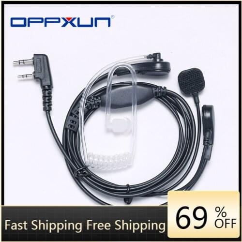 Best Vibration Throat Mic Walkie Talkie radio Microphone Headset For BAOFENG UV-5R GT-3 Wouxun kg-uv8d PPT Throat Microphone Ear