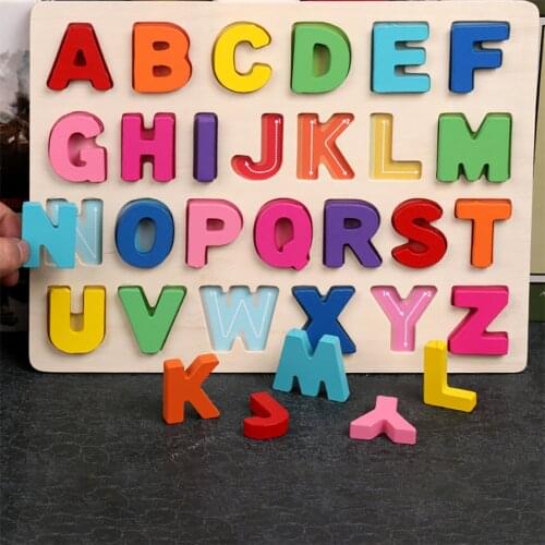 Letter Number Puzzle Jouet Educatif Bebes Leave The Letter Puzzle Abc Wooden Puzzle Board Perfect Toy Gift For Boys Toddler
