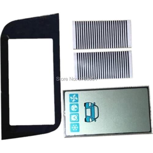 Wholesale A93 lcd display + A93 keychain Glass Case for Key Chain Starline A93 GSM lcd remote control 2 way Car alarm system