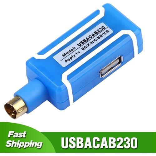 Latest Version Cable USBACAB230 For DELTA DVP Series PLC Programming Cable Protable Download Cable Communication USB Cable