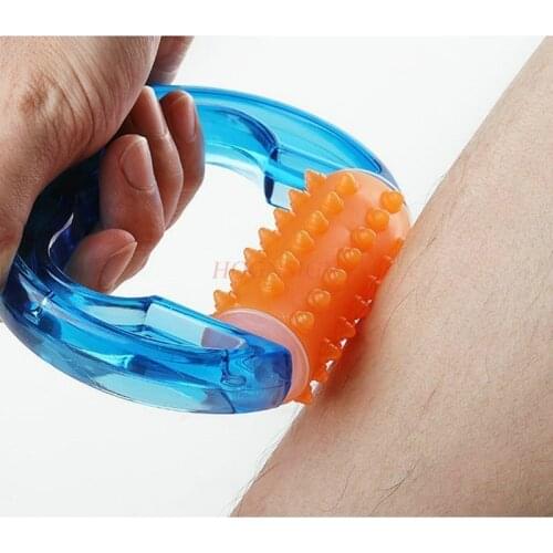 Hand Massager Kneading Massage Hands Heart Stimulation Leg Acupoint Health Care Balls Middle Aged Ball Wheel Manual Roller