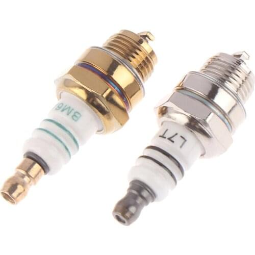 1PC BM6A Spark Plug Glow Plug BM6A Small Engine Replacemnet For 2-stroke Chainsaw Lawn Mower Strimmer