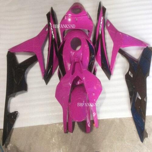 High Quality Painted Injection mold black 100%ABS fairing for CBR600RR 2007-2008 F5 07 08 motorcycle Black panels