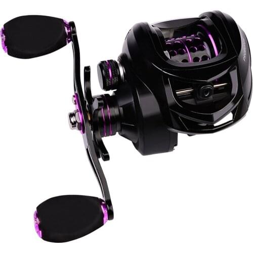 YUBOSHI Brand 7.2:1 Gear Ratio 3+1BB Baitcasting Fishing Reel High-speed Max Drag 10KG Carp Fishing Accessories 4 Options
