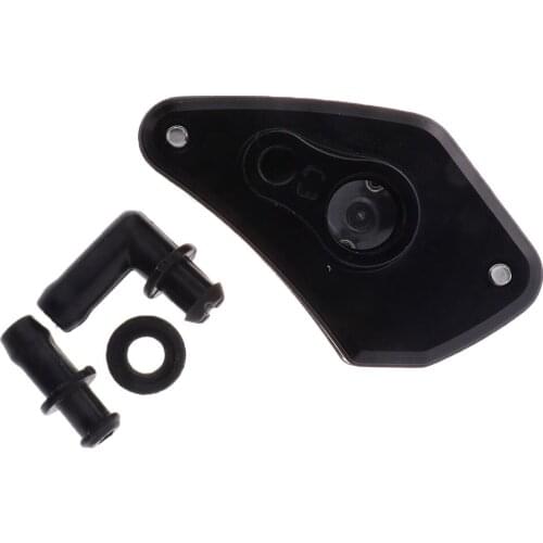 Rear Brake Master Cylinder Tank Oil Cup Fluid Reservoir Bottle for Motorcycle ATV Quad