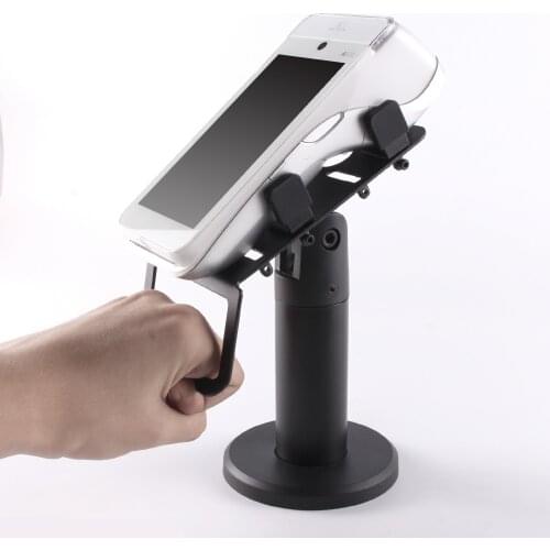 18 Pcs/Lot) Wholesale 360 Degree Adjustable Claws Black Flexible POS Machine Display Stand Cashier Credit Card Machine Stand
