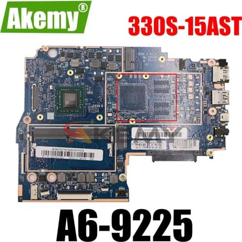 Akemy For Lenovo 330S-15AST Notebook Motherboard CPU A6-9225 Carrying 4GB RAM Tested 100% Work