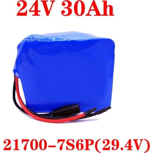 LiitoKala 24V 30Ah battery pack 21700 battery electric bicycle moped /electric/lithium ion battery pack