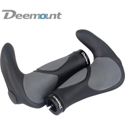 Deemount Mountain Bicycle Grips Bike Handlebar Cover Handle Grip Bar Rubber Horn MTB Road Bike Bicycle Parts