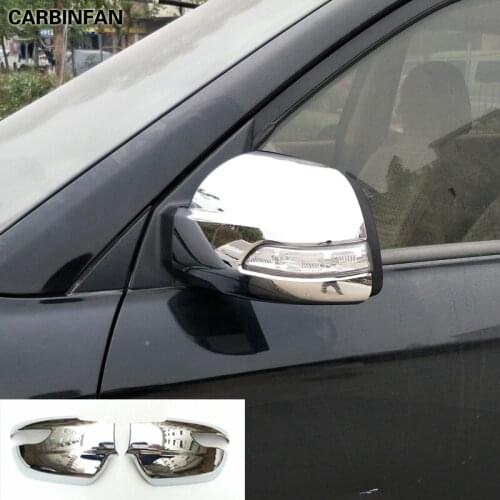 Rear mirror decorative bright strip Rearview Mirror Cover Car Modification Accessories 2pcs For Hyundai Tucson 2004-2014 C2001
