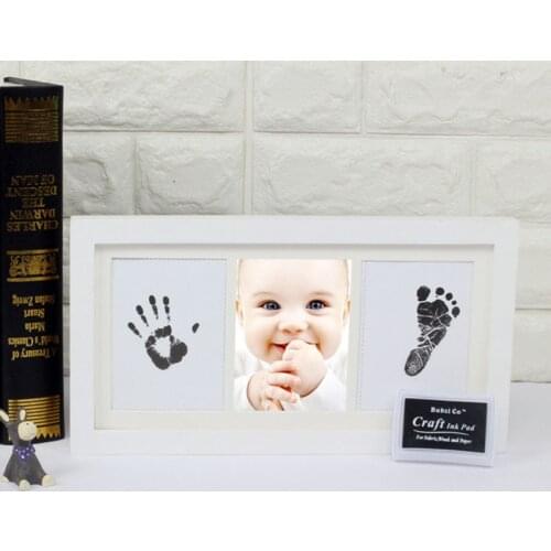 Baby Footprint Maker Inkless Handprint Baby Souvenir Ink Pad Newborn Pet Dog Cat Paw Print No Touch Skin Non-toxic