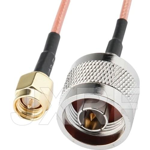 Factory sales RF Coaxial cable N to SMA connector N male to SMA male Plug RG316 Pigtail cable 15cm free shipp