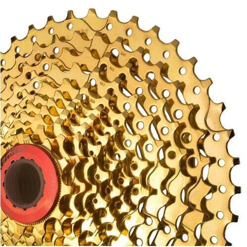 Oro MTB Cassette 11 volante velocidad ciclismo 11 s 11-42 t barato para shimano sram piezas XT m8000 M7000 M9000 k7 NX GX