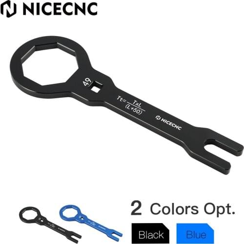 NICECNC Front Fork Cap Removal Wrench 49mm For Gas Gas EC XC 250 300 ENDURO GP250 GP300 18-19 Kawasaki KX 450F 06-14 KX250 20