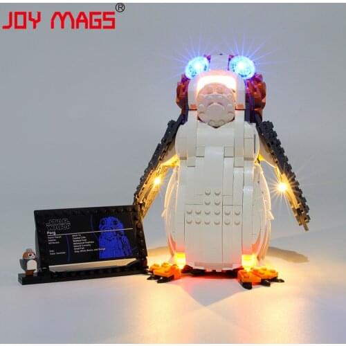 JOY MAGS Only Led Light Kit For 75230 Star war Porg Toys , (NOT Include Model)