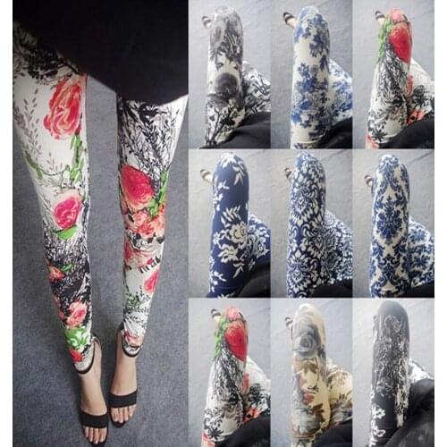 China Style Fitness Legging Activewear Gothic Cotton Leggings High Quality Women Fashion Womens Plus Size Fashion Leggings