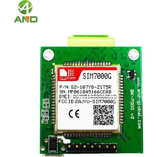 LTE CAT M1 NB IoT Module SIM7000G breakout,global-Band LTE SIM7000G kits 1pc