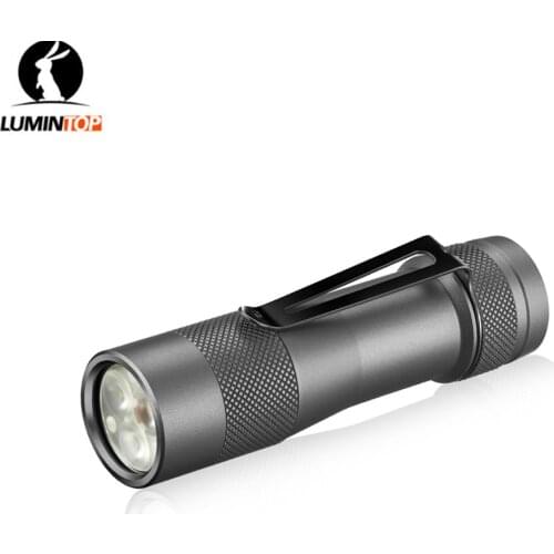LUMINTOP FW3A EDC Small Powerful Flashlight 3 x Cree XP-L Hi /SST20 max 2800 lumen beam distance 280 meters tail switch torch