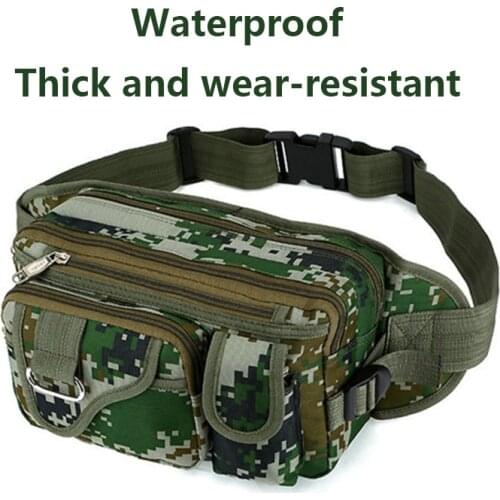 New Camouflage Multifunctional Waterproof Fishing Bag Fish Tackle Accessories Bagpack Waist Bag Fake Bait Outdoor Sport Backpack